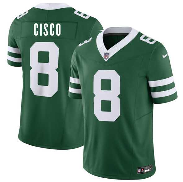 Men & Women & Youth New York Jets #8 Andre Cisco Green 2025 F.U.S.E. Vapor Untouchable Limited Stitched Jersey->new york giants->NFL Jersey